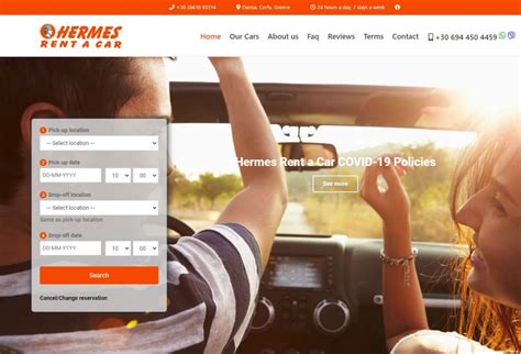 hermes rental car